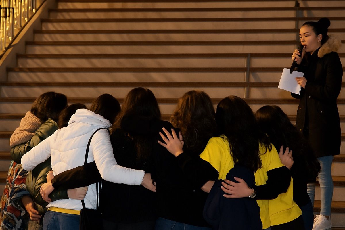 Voluntários VO.U. em ação